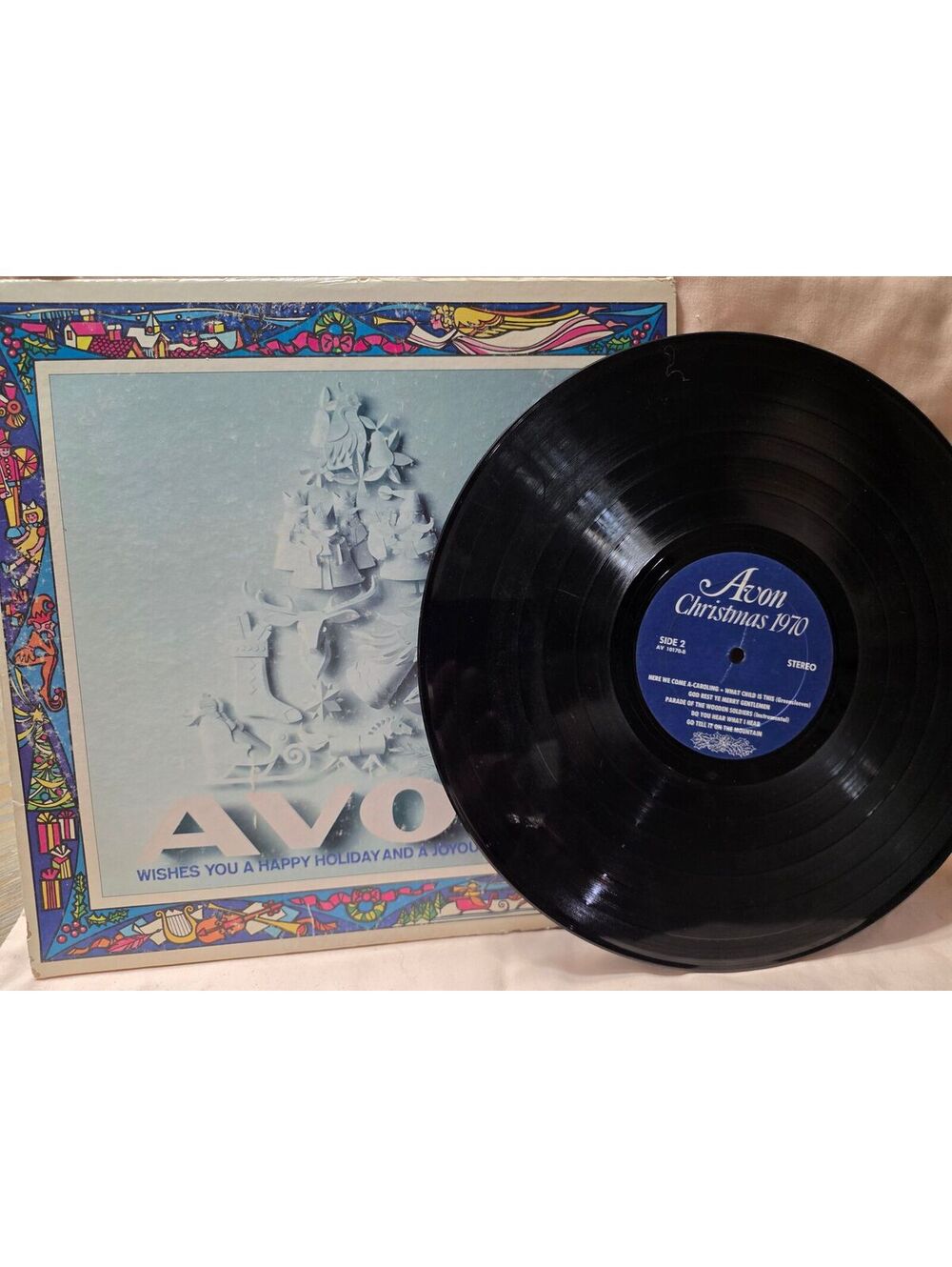 Avon Happy Holidays Vinyl record